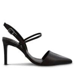 Tony Bianco Black Pointed Toe Heels